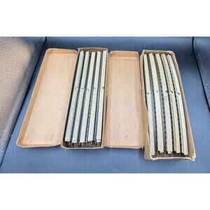12 Märklin H0 AC Track Straight Curved & Electric Train Track Original Boxes #39